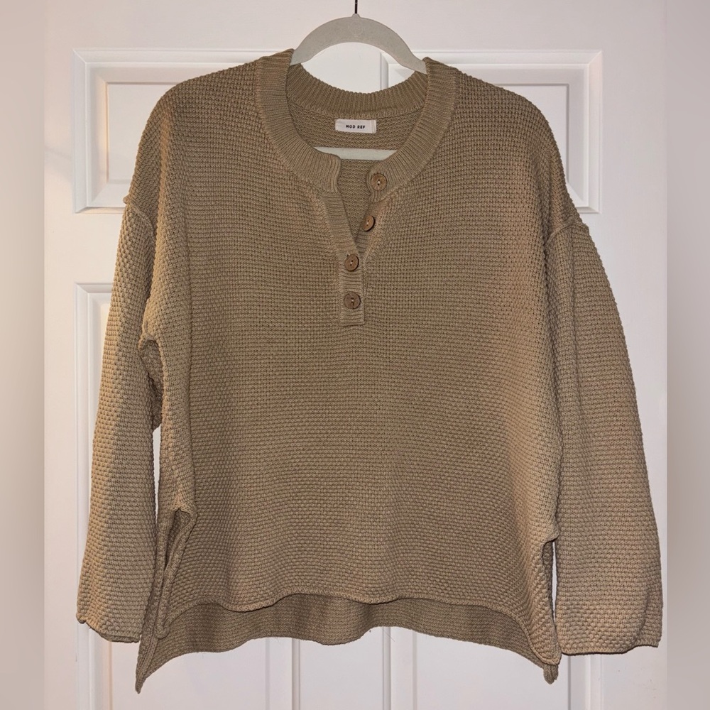 Mod Ref Waffle Knit Sweater
